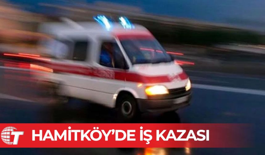 Yüksekte dengesini kaybeden bir kişi, iş arkadaşının üzerine düştü