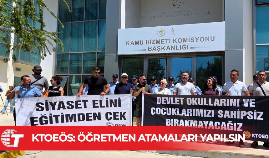 KHK önünde eylem