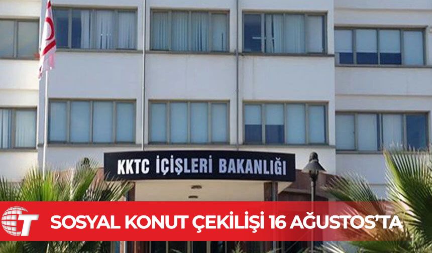 Güzelyurt Sosyal Konut çekilişi 16 Ağustos’ta gerçekleşecek