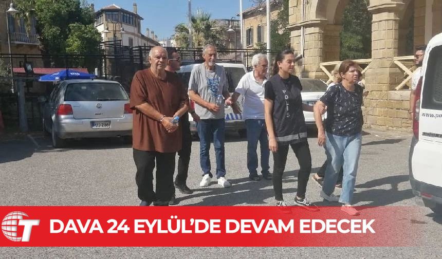 Beş Kıbrıslı Rum’un Askeri Mahkeme’deki davası 24 Eylül’de devam edecek