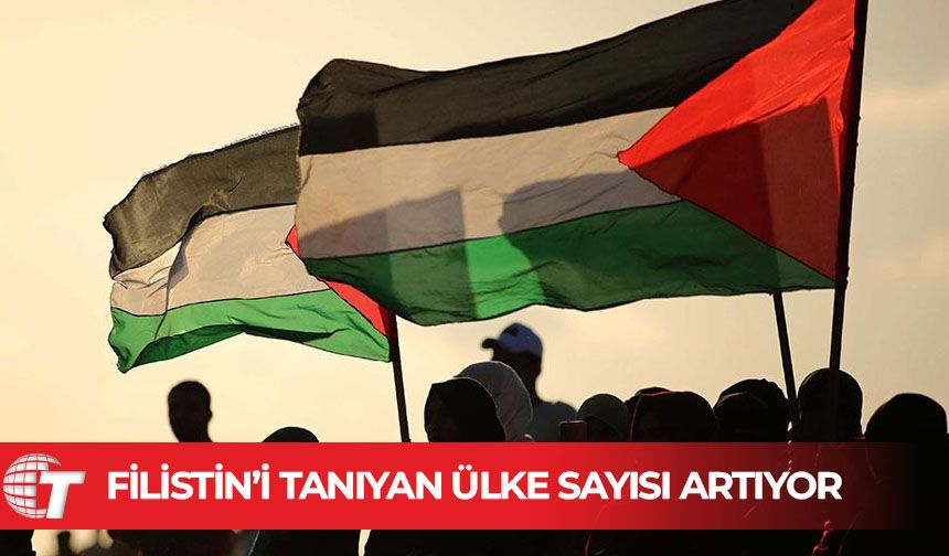 Filistin'i tanıyan ülke sayısı artıyor
