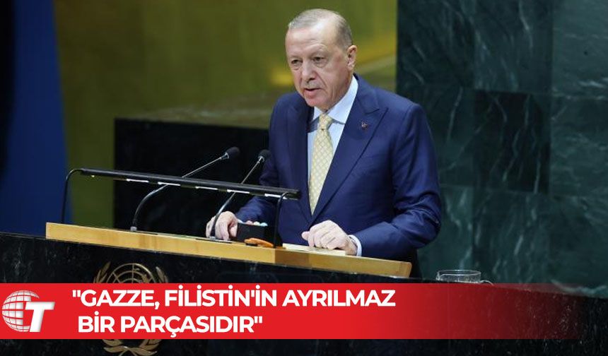 Cumhurbaşkanı Erdoğan: Filistin davası artık dünyaya mal olmuştur