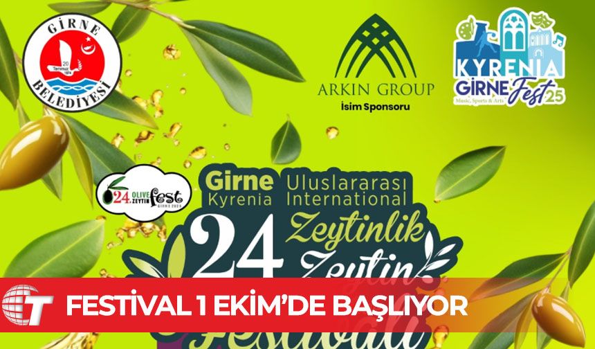 24’üncü Uluslararası Zeytin Festivali başlıyor
