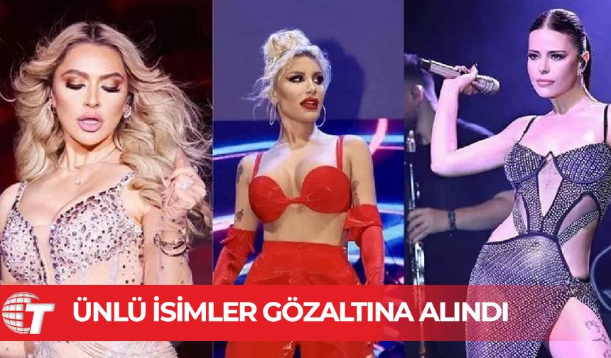 Ünlü oyuncu ve şarkıcılara 'uyuşturucu' gözaltısı