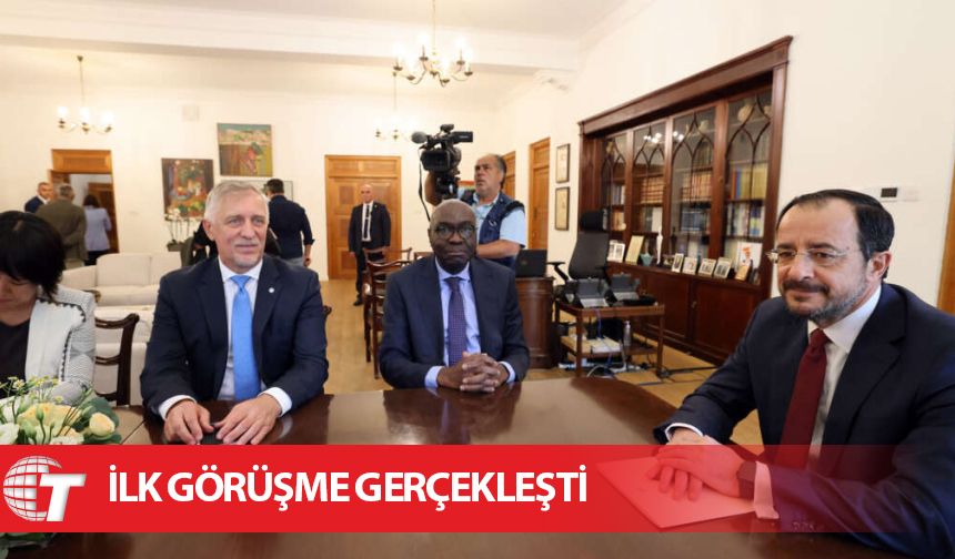 Diagne ile Hristodulidis ilk görüşmesini yaptı