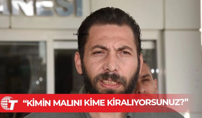 İbrahim Özgöçmen'den hastane önündeki park alanına bariyer tepkisi