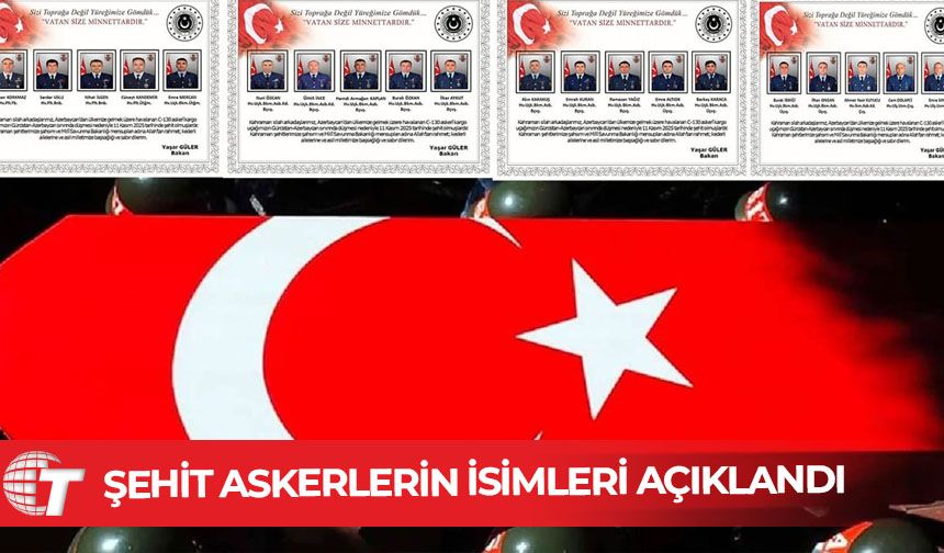 Düşen askeri kargo uçağında 20 asker şehit oldu
