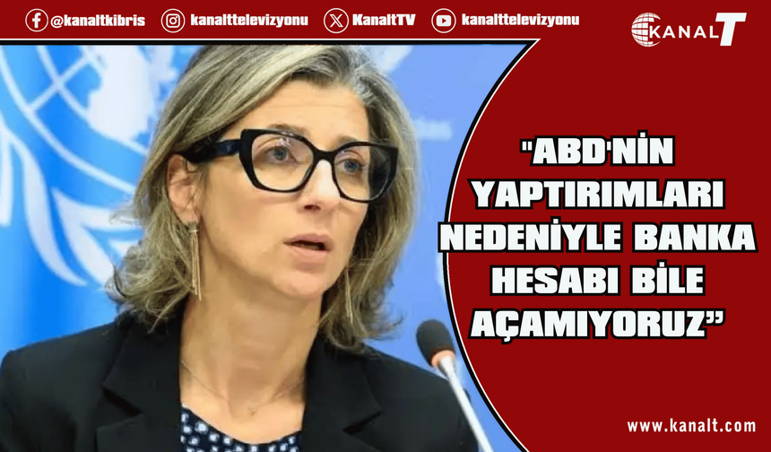 BM Raportörü Albanese: Kıbrıs’taki İngiliz üslerinin soykırıma yardımı araştırılmalı