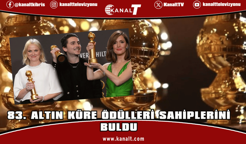 83’üncü Altın Küre Ödülleri sahiplerini buldu