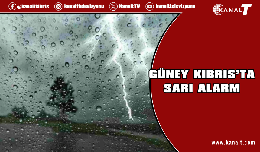 Rum Meteoroloji’den saat 17.00’a kadar ‘sarı alarm’