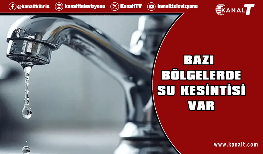 Değirmenlik ve Tepebaşı depolarından beslenen yerlerde yarından itibaren su kesintisi yapılacak