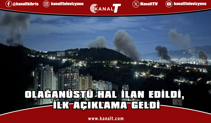 Venezuela'nın başkentine saldırı