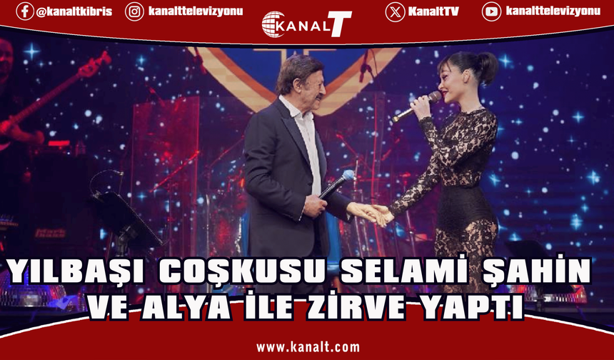 Merit Royal Diamond’da yılbaşı coşkusu Selami Şahin ve Alya ile zirve yaptı