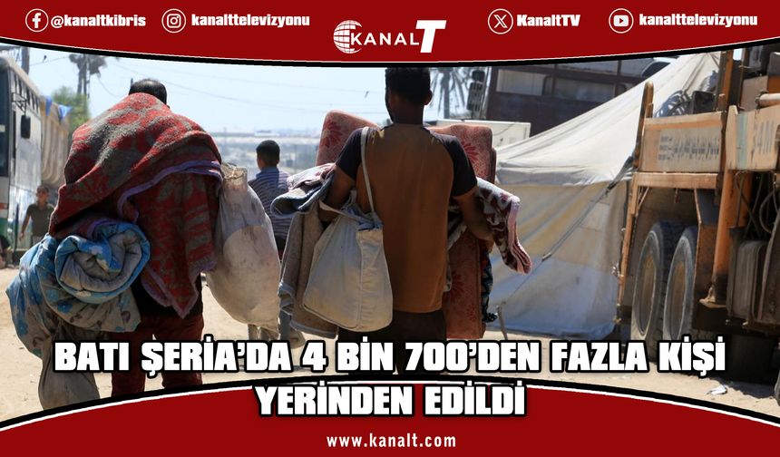Ocak 2023'den günümüze Batı Şeria genelinde 4 bin 700’den fazla Filistinli yerinden edildi