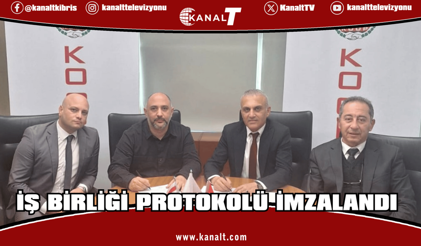 Koopbank ile Kıbrıs Türk Tabipler Birliği Arasında İş Birliği Protokolü İmzalandı