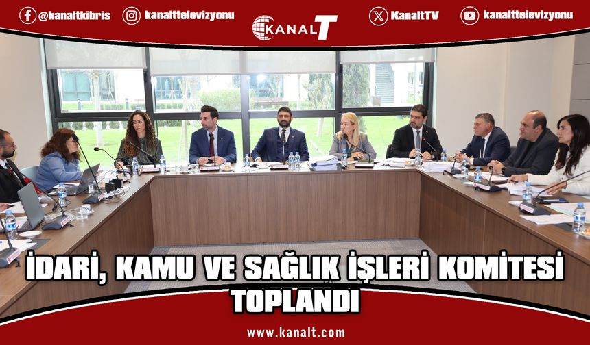 Komitede 5 Yasa Tasarısı Görüşüldü, Çalışmalar Sürecek