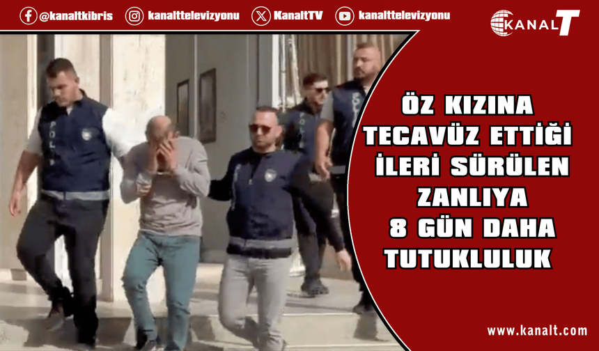 Öz Kızına Aylarca Cinsel Saldırı İddiası