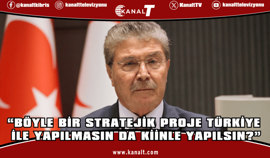 Üstel’den CTP’lilere fiber optik sorusu: Böyle bir stratejik proje Türkiye ile yapılmasın da kiminle yapılsın?