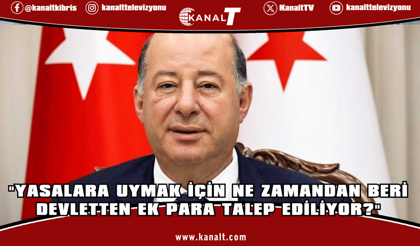 Dinçyürek’ten Gürkut’a: Yasalara uymak için ne zamandan beri devletten ek para talep ediliyor?