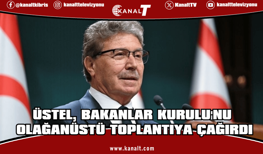 Üstel, İran’daki gelişmeler nedeniyle Bakanlar Kurulu’nu olağanüstü toplantıya çağırdı
