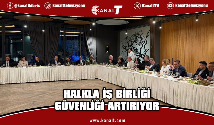 Polis teşkilatında güvenlik ve toplum iş birliği