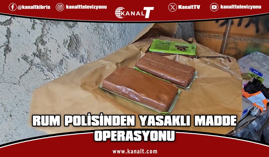 Rum Polisi Lefkoşa’da 200 kg yasaklı madde silah ve patlayıcı ele geçirdi