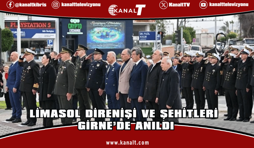 Limasol direnişi ve şehitleri, Girne’de anıldı