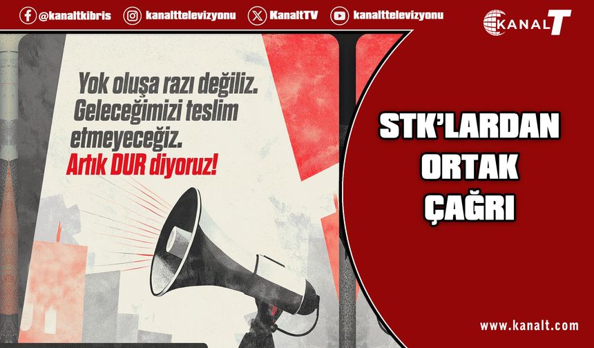 STK'lardan ortak çağrı: “Geleceği Birlikte Savunacağız”