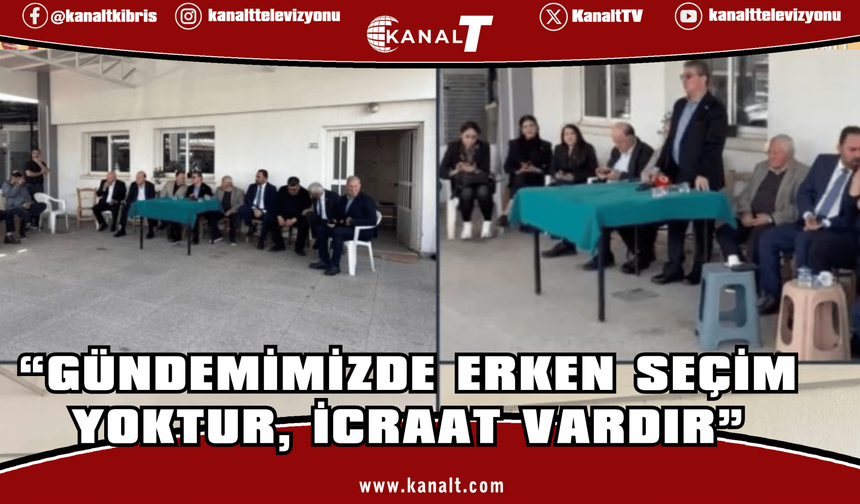 Üstel Güzelyurt’ta temaslarda bulundu