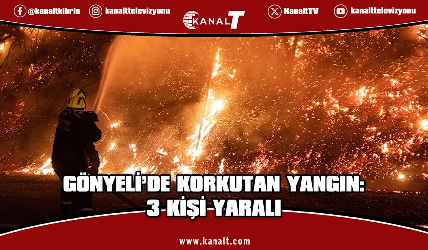 Gönyeli'de elektrikli soba yangına sebep oldu