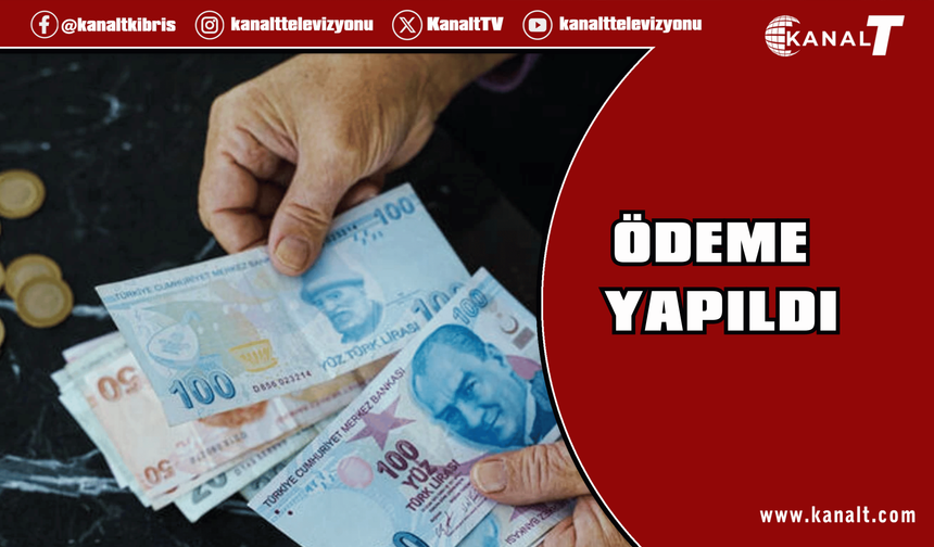 Beklenen ödeme yapıldı
