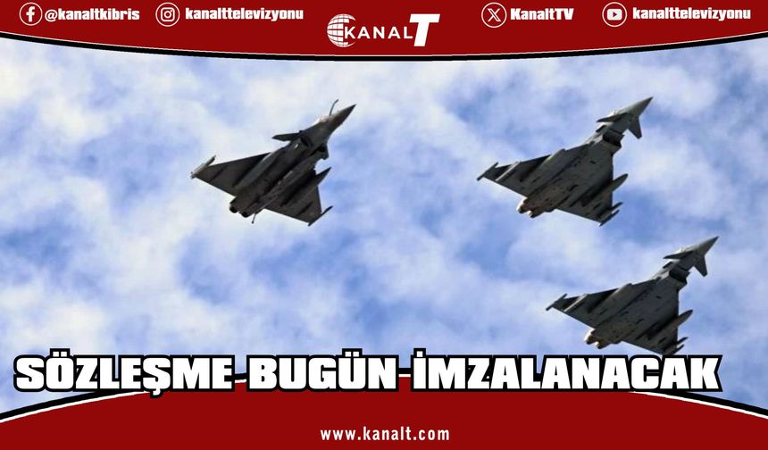 Türkiye ve İngiltere Eurofighter için teknik ve lojistik destek sözleşmesi bugün imzalayacak