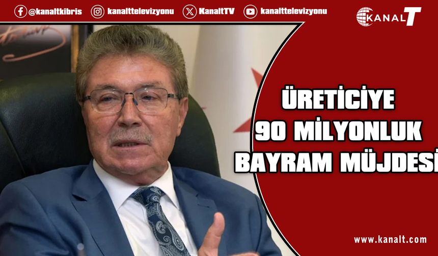 Başbakan Üstel duyurdu: Üreticiye 90 milyon TL ödeme yapıldı