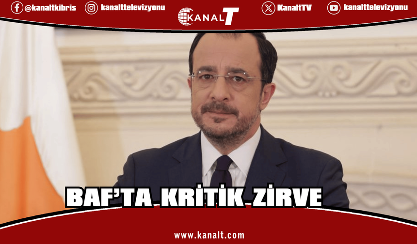 Hristodulidis, Miçotakis ve Macron bugün Baf’ta bir araya geliyor