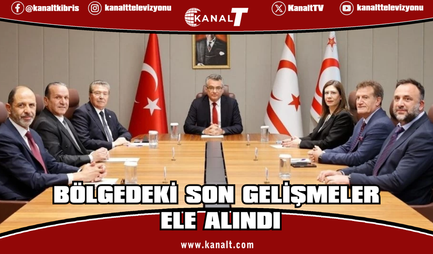 Cumhurbaşkanlığı’nda Siyasi Partiler Konseyi toplandı