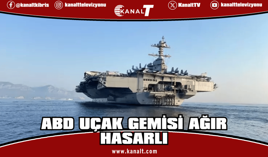 ABD donanmasının 1 numarası ağır hasarlı