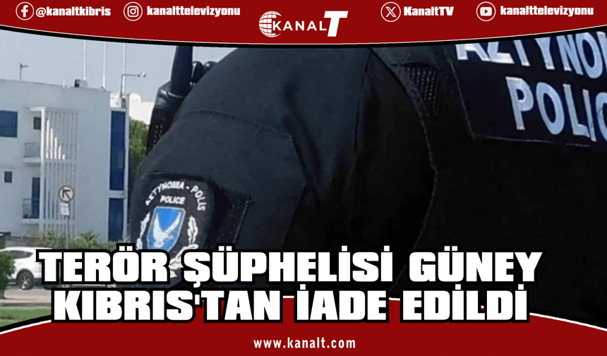 Almanya’nın aradığı terör şüphelisi Güney Kıbrıs'tan iade edildi