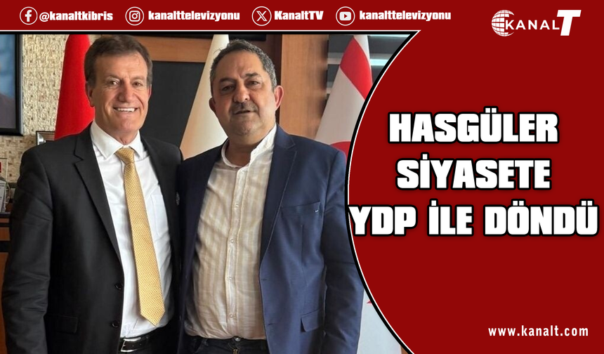 Prof. Dr. Mehmet Hasgüler siyasete döndü: YDP Genel Başkan Başdanışmanı oldu