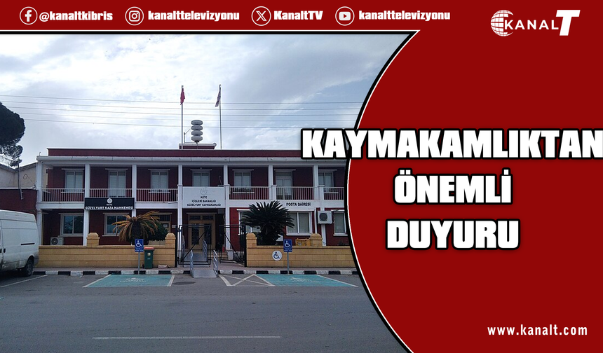 Güzelyurt Kaymakamlığı Mevlevi Atış Alanı’na girilmemesini istedi