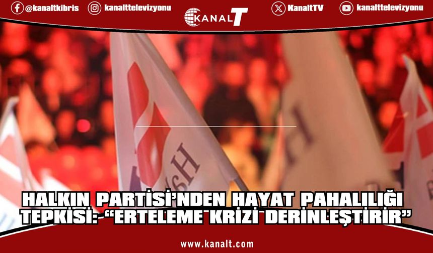 Genel grevin amacı sadece hayat pahalılığı değil bu hükümetten kurtulmak olmalıdır