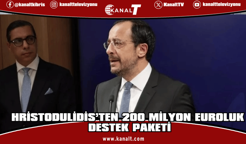 Hristodulidis, savaş nedeniyle 8 maddelik ekonomik önlem paketi duyurdu