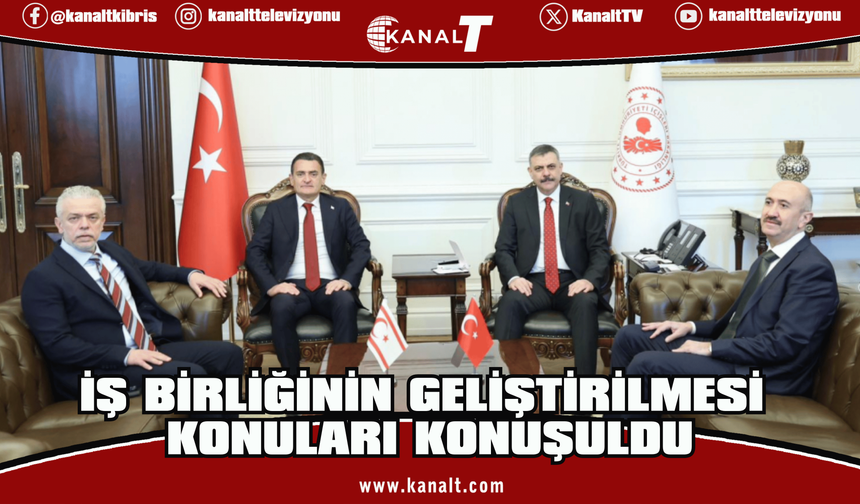 Bakan Oğuz’dan Türkiye İçişleri Bakanı Çiftçi’ye ziyaret