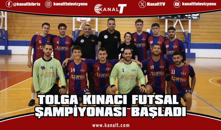 Tolga Kınacı Futsal Şampiyonası başladı