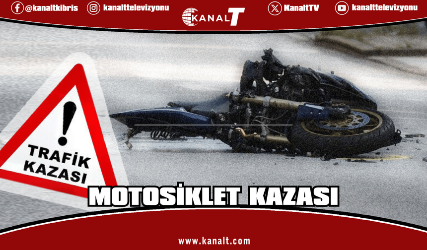 Kazada Sürücü Ayağından Yaralandı