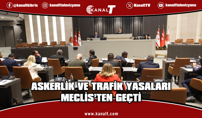 Genel Kurul bugünkü çalışmalarını tamamladı, üç yasa tasarısı ve iki yasa önerisi onaylandı