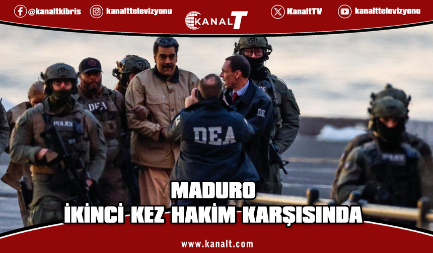 Maduro, New York'ta ikinci kez hakim karşısına çıkarıldı