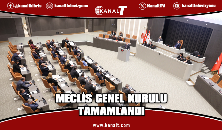 Meclis Genel Kurulu tamamlandı: İki yasa tasarısı Meclis’ten geçti