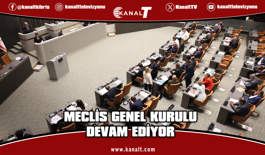 Meclis Genel Kurulu devam ediyor