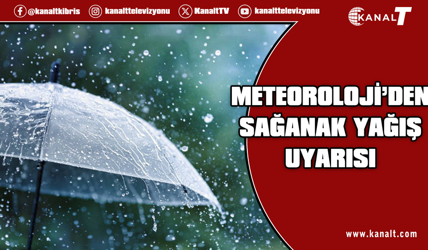 Meteoroloji, ilerleyen saatlerde etkili yağış beklendiği konusunda uyardı
