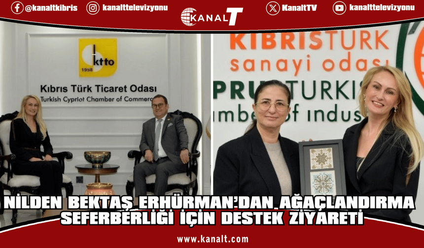 Nilden Bektaş Erhürman’dan Ticaret Odası ve Sanayi Odası’na ziyaret